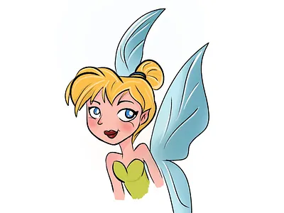 Tinker bell fanart ! digital fanart mmzartwork