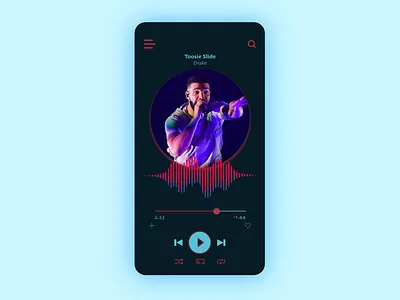Music App UX app app design application design illustration ui ux