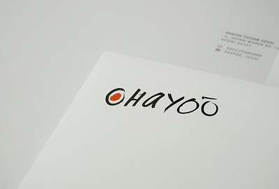 Ohayoo Sushi - Logo art branding design fnb graphicdesign logo logo design restaurant sushi sushi logo symbol visual identity