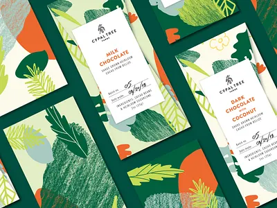 Copal Tree chocolate packaging design art branding chocolate design farms food illustration illustrator package design packaging typography vector