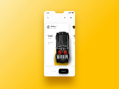 Car Rental | Interaction | Concept cars interaction design interface ui ux ux design