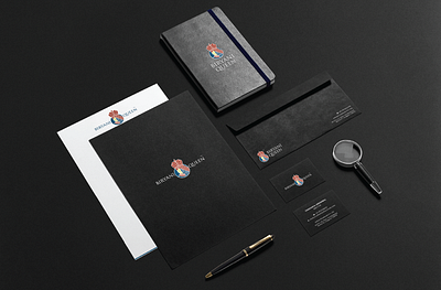 Biryani queen brand identity brand brand identity corporate design design diary envelope graphic icon identity letterhead logo logo design