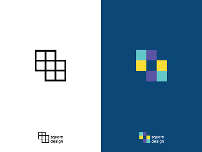 logo design concept branding creative flat geometic geometric identity logo logo concept logodesign minimal minimalism minimalistic monogram overlap smart logo