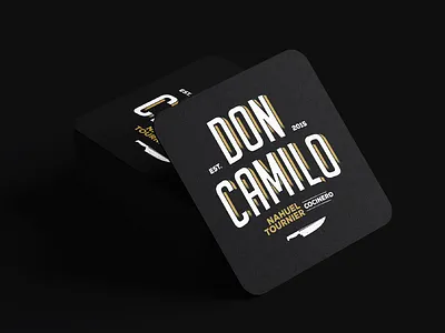 Don Camilo / Brand Design and Art Direction brand design brand identity branding design logo typography