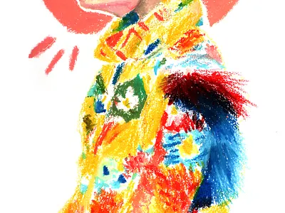 Something colorful illustration