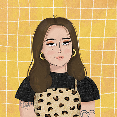 Self portrait ✨ design illustration self portrait wacom