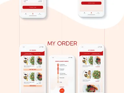 Food Delivery App - Food Nest - My Cart app design design food delivery app food delivery app design food nest ui ux uidesign