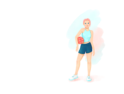 Hello Dribbble! character character design characterdesign debut debut shot debutshot first post first shot firstshot illustration illustration art ipad ipad app ipad pro ipadpro ipadproart procreate procreate app procreate art shot