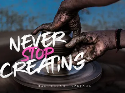 CRAFTER BRUSH FONT animation app branding design illustration lettering logo type typography website