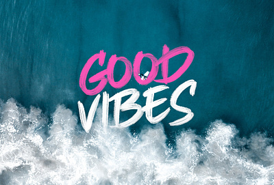 GOOD VIBES - CRAFTER animation app art branding design illustration lettering type typography website