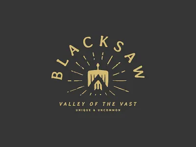 Blacksaw Bird Logo badge branding handlettering illustration logo patch retro skateboarding typographic logo typography