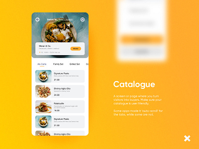 Digital Catalog app branding flat icon minimal ui ux website