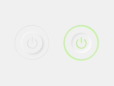 On/Off Switch collectui dailyui dailyuichallenge neumorphic neumorphism onoffswitch ui ui design