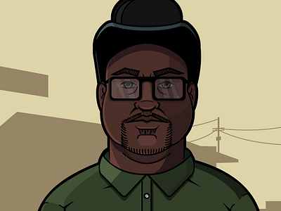 GTA San Andreas - Big Smoke art character design fanart game gta hero illustration illustrator vector