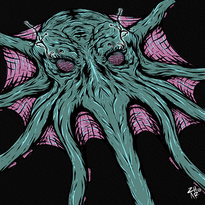 Octopus forever artist artwork brand clothing digital artwork fashion illustration illustration illustration design illustration digital kraken kraken illustration octopus streetart streetwear zharthirteenstudio