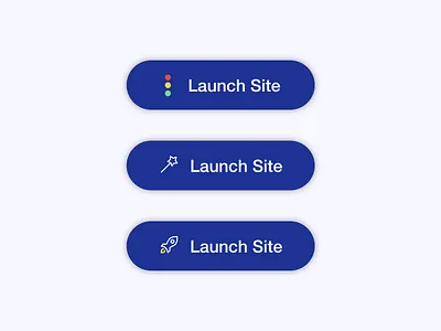 Launch Site buttons appdesign buttons clean design ios iphonex simple sketch app ui ui design uidesign visual art visual design