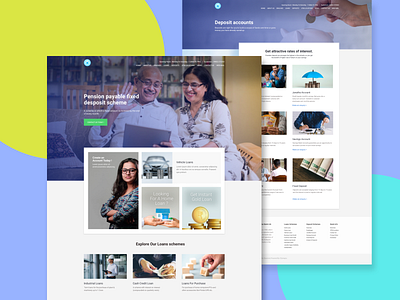 Banking adobe xd adobexd bank bankwebsite colors comapny corporate creative design finance finance business landing page website website banner website concept website design website template