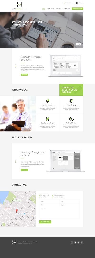 Itnt Greety Ltd. webdesign