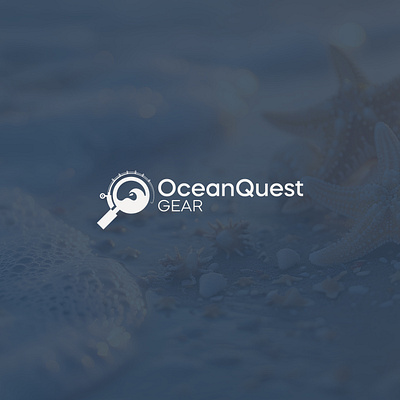 OceanQuest Gear: Minimalist Logo Design brand identity branding creative design graphic graphic design icon illustration logo logo design logos logotype minimal minimal logo minimalist modern modern logo simple timeless unique