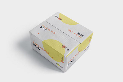 5 Packaging Box Mockups box box mockups card cardboard cardbox kraft largebox luggage mock mockups packaging packaging box packaging box mockups packing photoshop psd ups