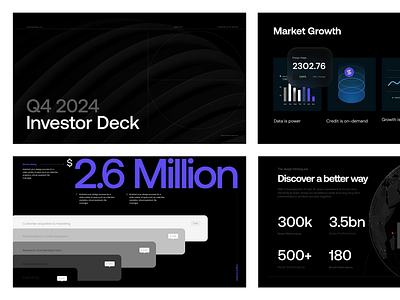 Investor Pitch Deck Slides data visualization google slide investor deck pitch pitch deck powerpoint presentation template ui