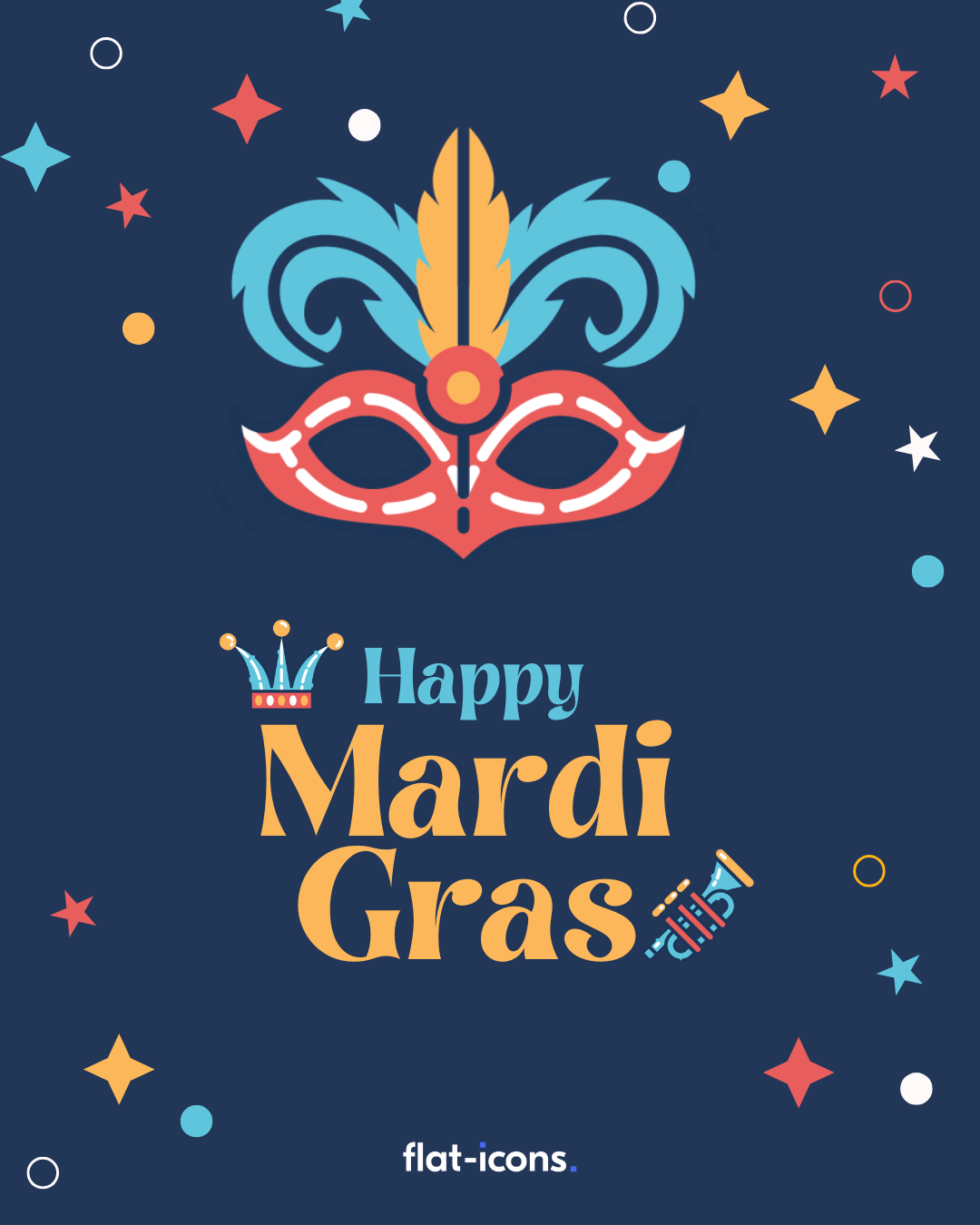 Mardi Gras branding design graphic design icons illustration ui ux vector
