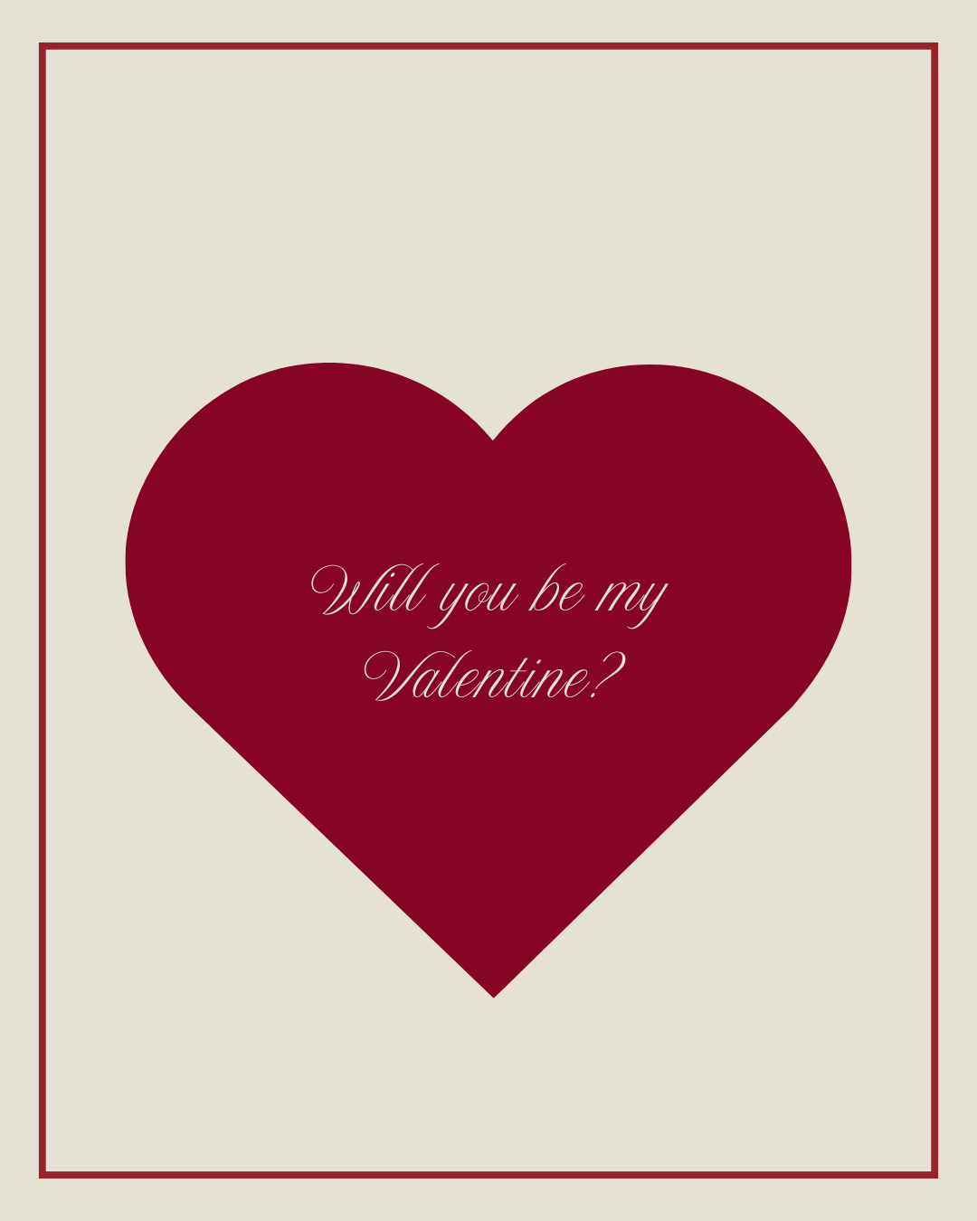 Valentine's Day card card design figma illustration template valentine