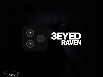 3EYED RAVEN photoshop illustrator