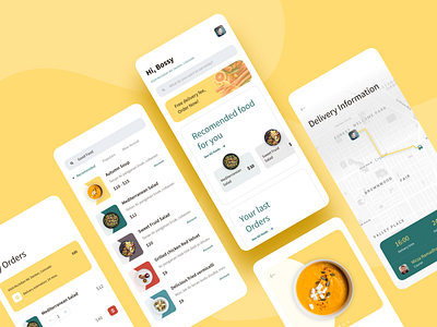 Fast Food Delivery app concept application clean cooking delivery dribbble best shot food food app food delivery ios mobile app restaurant ui ux