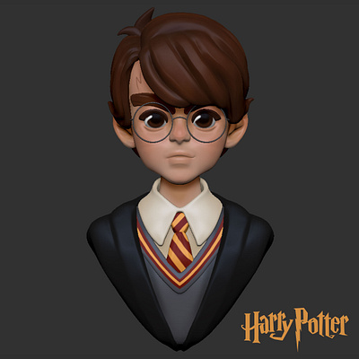 Harry Potter 3d 3d artist 3d designer artist bahrain baylon character design design graphic designer harry potter philippines riyah riyah baylon zbrush