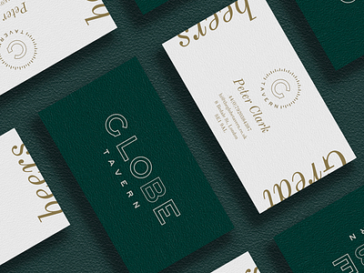 Globe business cards