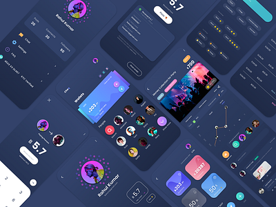 Wallet App 2020 2020 trend 2020 ui trends bitcoin exchange bitcoin wallet branding dark ui dark version dribble shot illustration payment recived payment send rkhd search transactions ui uiux user profile wallet app wallets