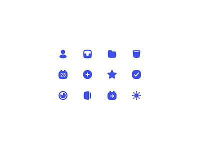 To-do icons chubby icons iconset list task todo