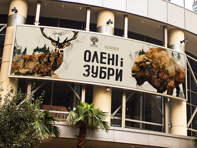Banner for Cherkasy Zoo animal banner branding design drawing graphic design idea illustration zoo