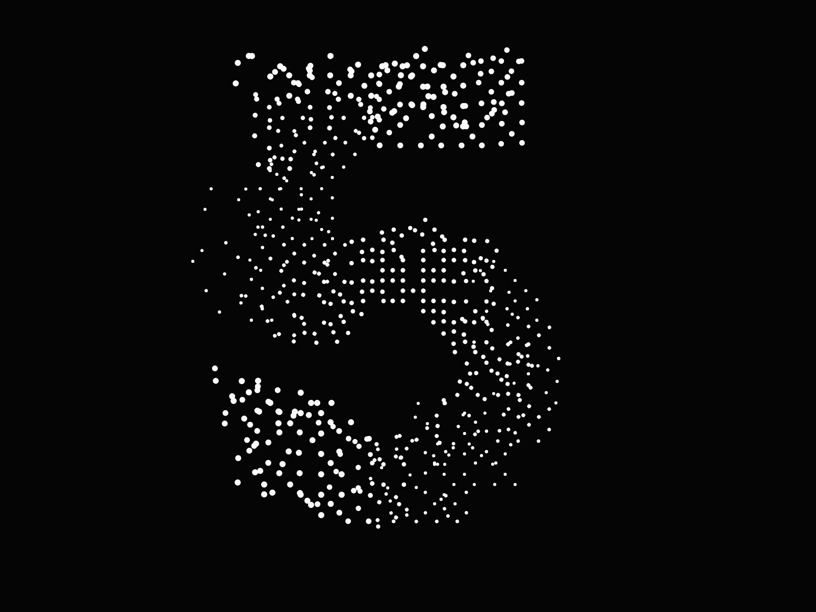 Creative Coding ° 5 36daysoftype 5 animation art code coding creative design generative graphics kinetic motion type typography