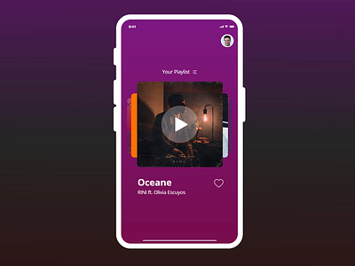 Daily UI :: 009 - Music Player app app design daily ui dailyui dailyuichallenge interface interface design minimal music player music player ui ui ui design uidesign user experience ux