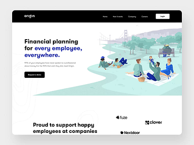 Origin web site design interaction animation attach button design illustration illustration design illustrator interaction interactiondesign ios landing page mobile product design project statistic web design webdesign website website design