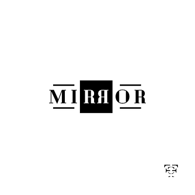 Mirror adobe illustrator branding design flat graphic design icon illustration illustrator logo minimal vector