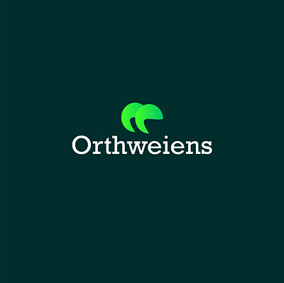 Orthweins brand design branding design flat identity branding illustration logo logo design minimal ui
