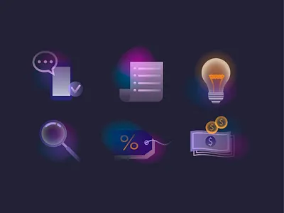 Icon set design flat icons illustration ui vector webdesign