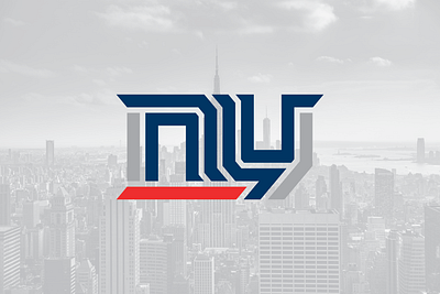 New York Giants branding concept design football giants logo new york city nfl