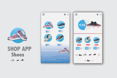 Shop Shoes App app design shoes app shope store design tshirts