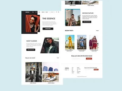 fashion website homepage dailyui design fashion homepage homepage design landing page ui web web design