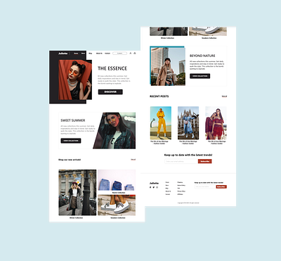 fashion website homepage dailyui design fashion homepage homepage design landing page ui web web design