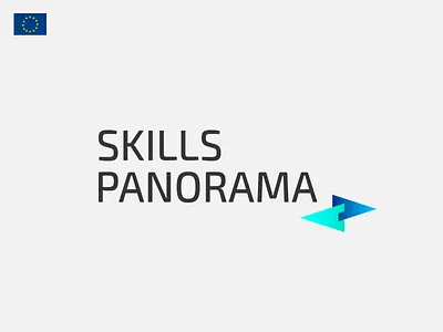 Logo | Skills Panorama branding design europe icon logo logodesign logotype technology typography