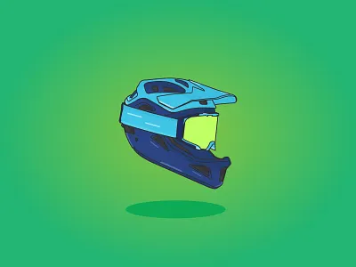 Cross Helmet adventure atv branding cross design head helmet identity illustration logo mascot minimal offroad vector