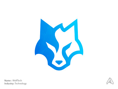 WolfTech android app app brand design brand identity branding branding design icon illustration logo mascot mascot character mascot design mascot logo ui ux vector wolf wolf logo