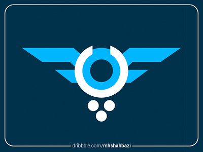 Parvaz Arg Gallery | گالری هنری پرواز flight logo logodesign logotype wings