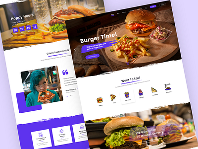 Food delivery landing page adobe xd adobe xd app design adobe xd templates food deliver food delivery food delivery landing page homepage design illustration landing page landing page design landing page templates landing page ui ui ui design web templates web theme design