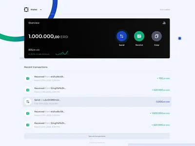 Elrond Blockchain Wallet Desktop App blockchain business crypto app crypto wallet desktop wallet app elrond send crypto send elrond wallet wallet overview